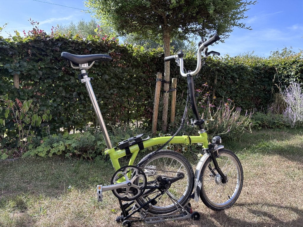 Plootfiets Brompton, Vitesses, Frein sur jante, Brompton, Enlèvement