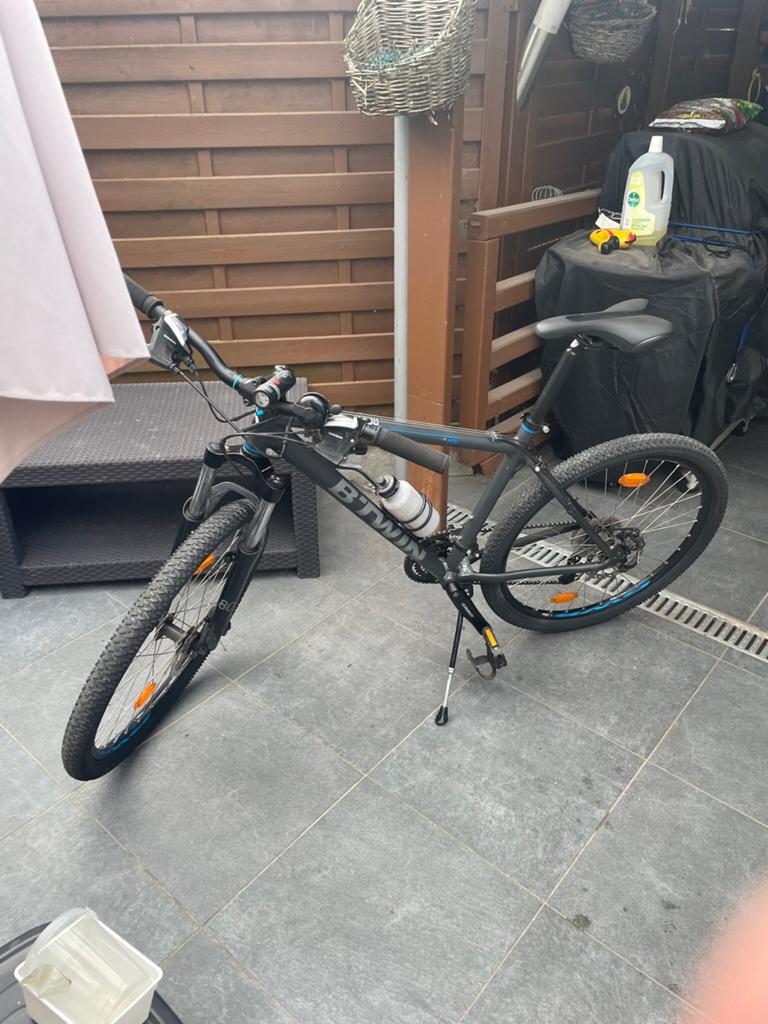 Heren mountainbike B-twin (decathlon), Fietsen en Brommers, Ophalen, Zo goed als nieuw, Heren