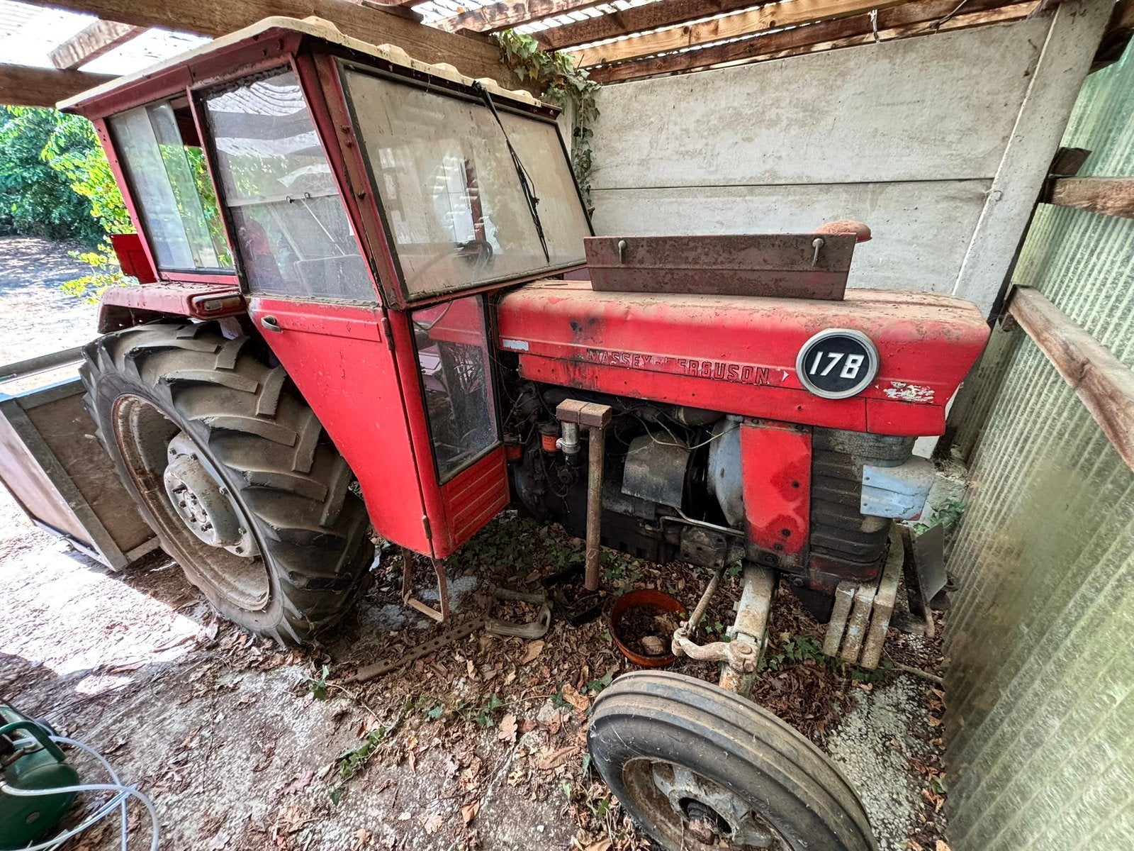 Massey ferguson 178 TIM cabine, Ophalen, Massey Ferguson