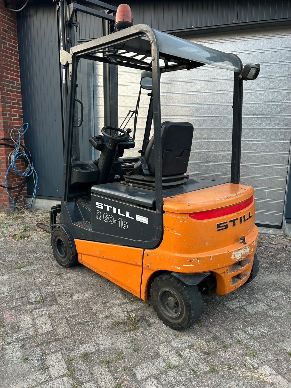 Still heftruck, Ophalen, Heftruck