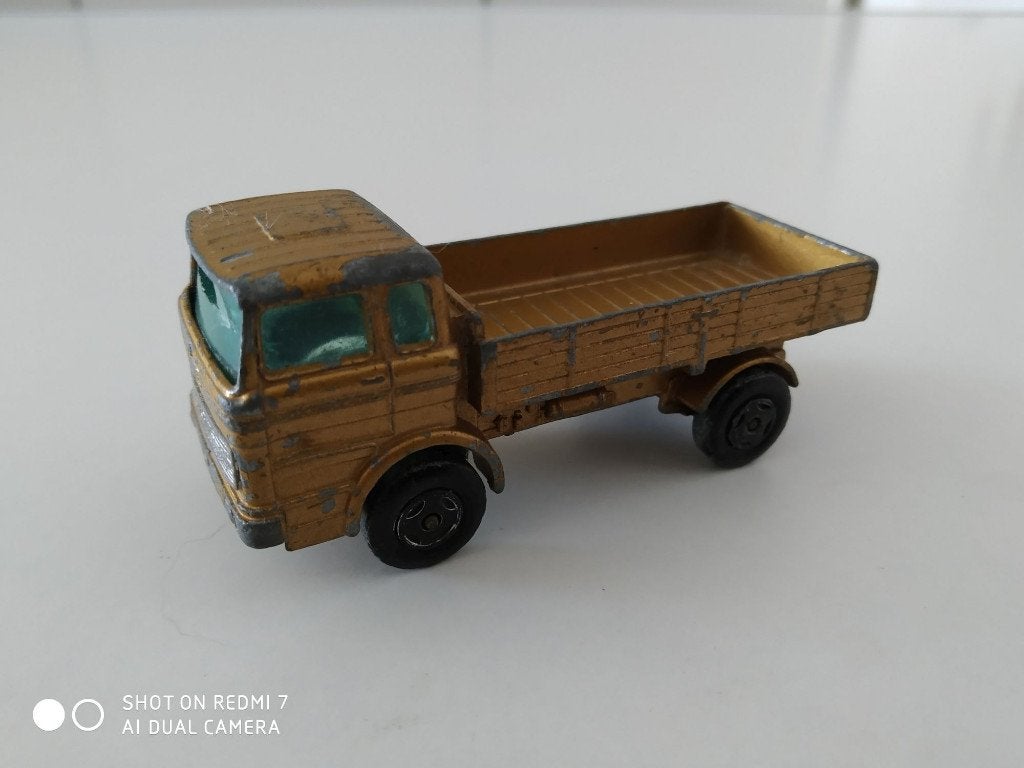 Matchbox series 1 Mercedes Truck 70's., Ophalen of Verzenden, Gebruikt, Bus of Vrachtwagen