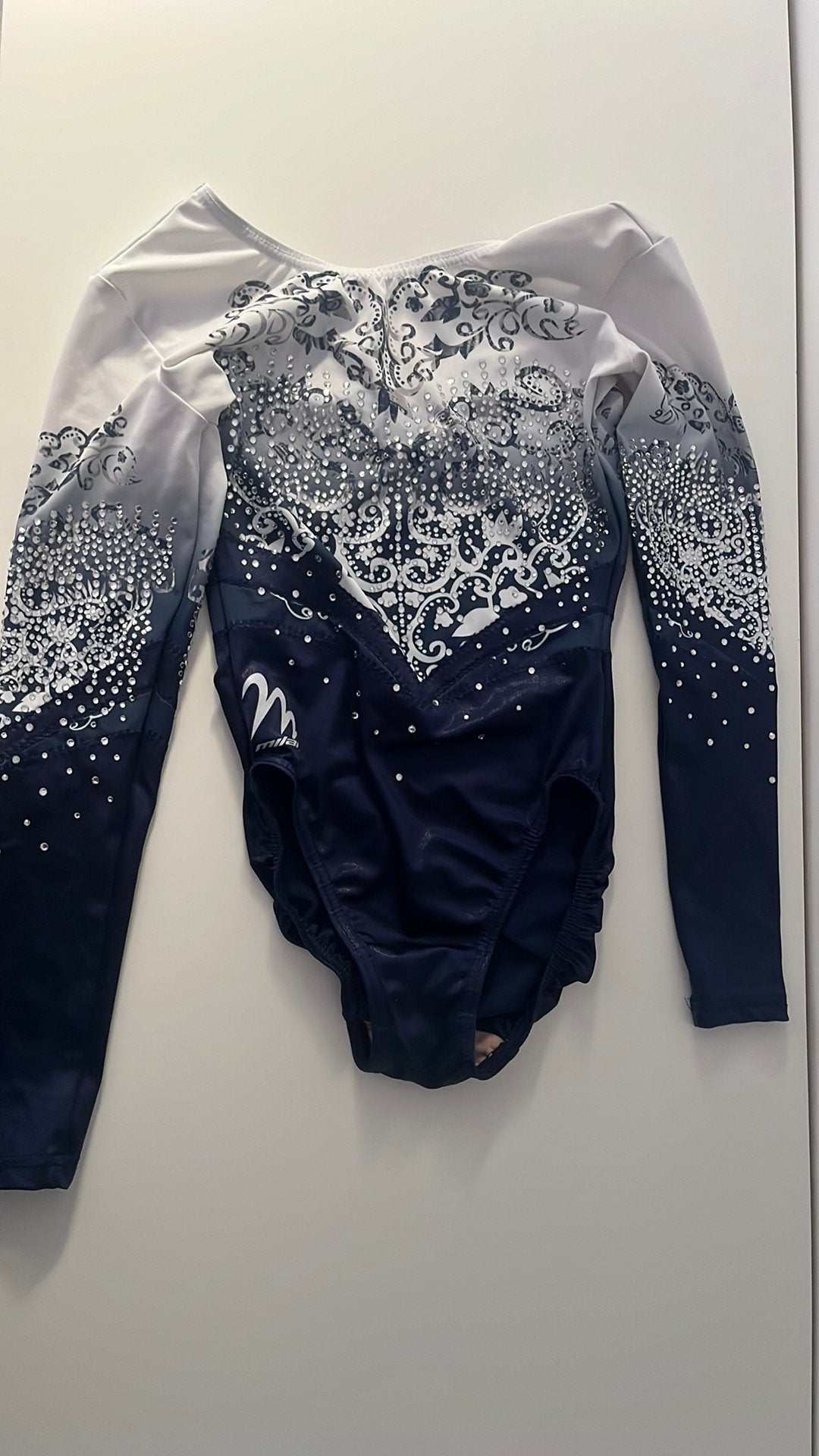 Justaucorps de gymnastique taille 11-13 ans, Enlèvement, Comme neuf, Bleu, Maillot de gymnastique