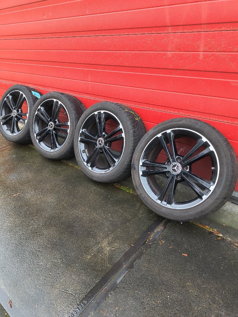 Cla a klasse c klasse w177 18 inch  velgen Mercedes velgen, Auto-onderdelen, Ophalen, Gebruikt, Mercedes-Benz