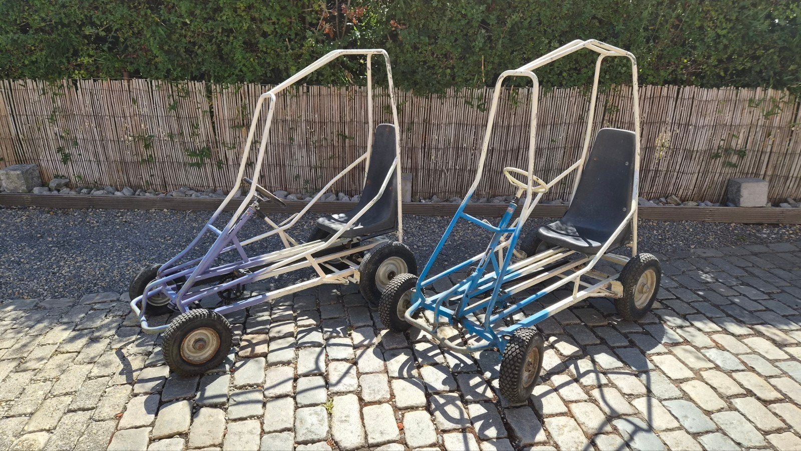 2 vintage zeedijk gocars jaren 70, Kinderen en Baby's, Speelgoed | Buiten | Voertuigen en Loopfietsen, Ophalen, Gebruikt, Trapvoertuig