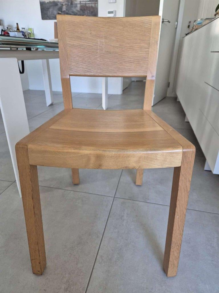 Houten stoelen, Ophalen, Bruin, Zo goed als nieuw, Strak en rustiek
