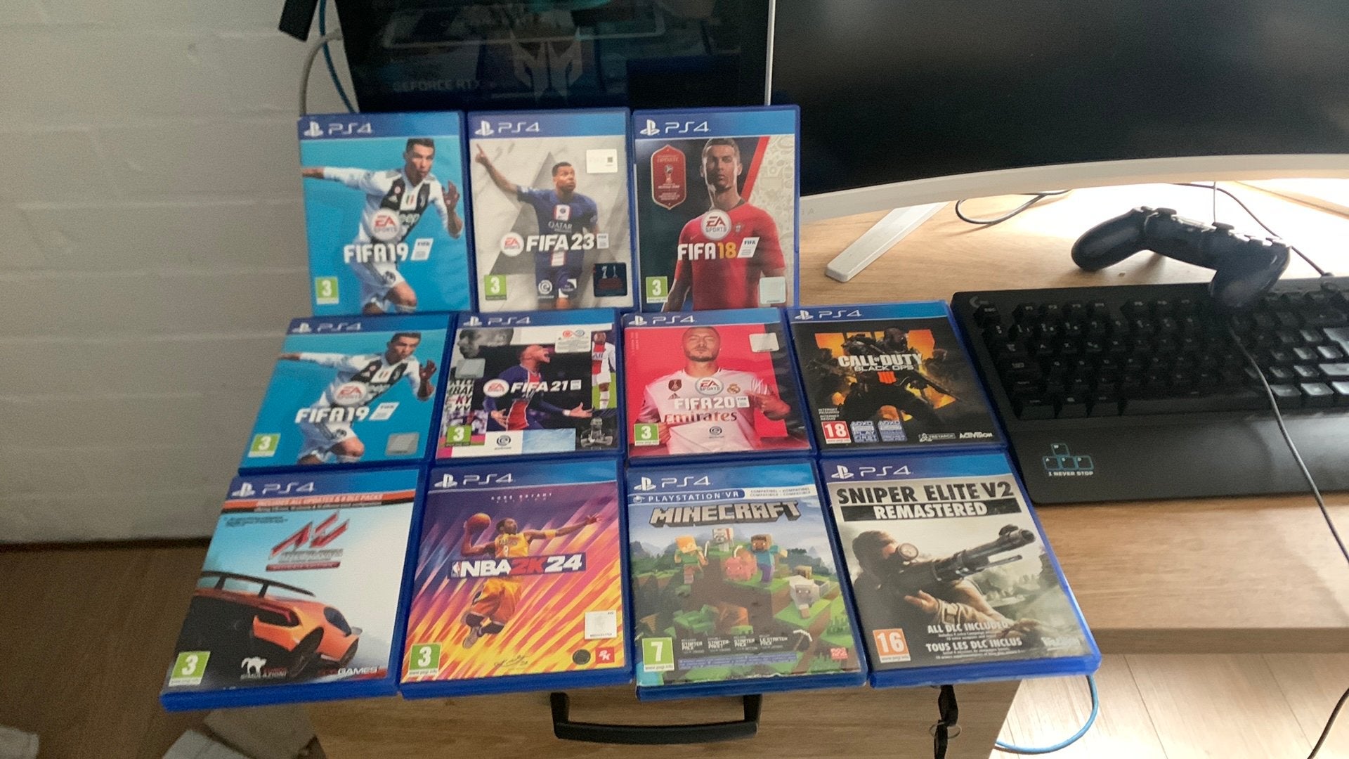 PlayStation 4 games, Ophalen, Zo goed als nieuw
