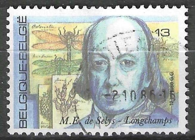 Belgique 1986 - Yvert/OBP 2226 - Chiffres belges - 13 (FST), Timbres & Monnaies, Envoi, Affranchi, Oblitéré