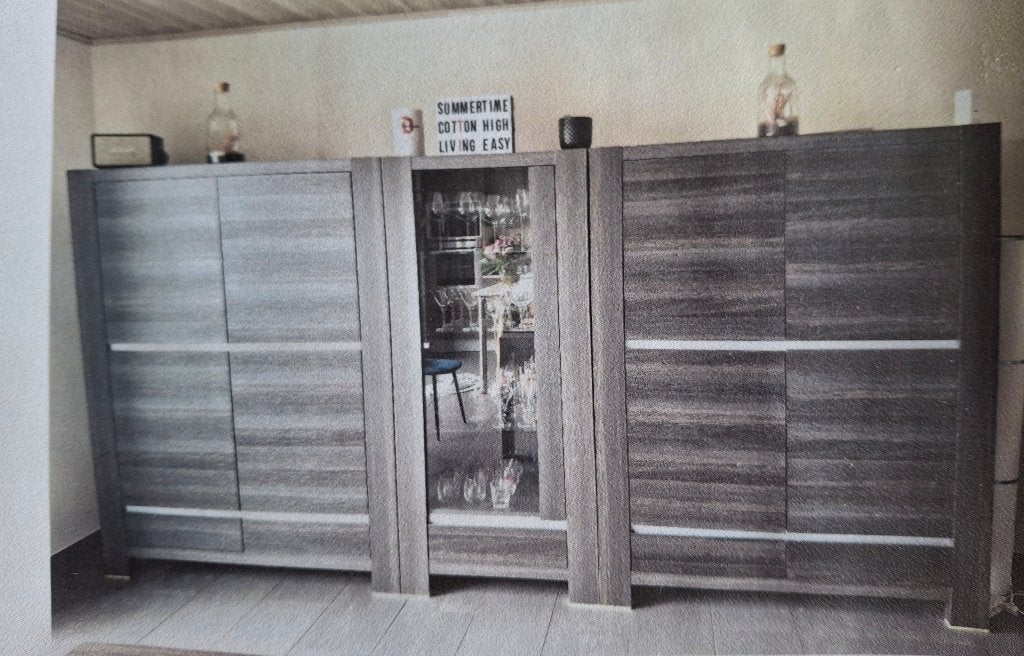 3-delige kast, Ophalen, Gebruikt, Met deur(en), 150 tot 200 cm
