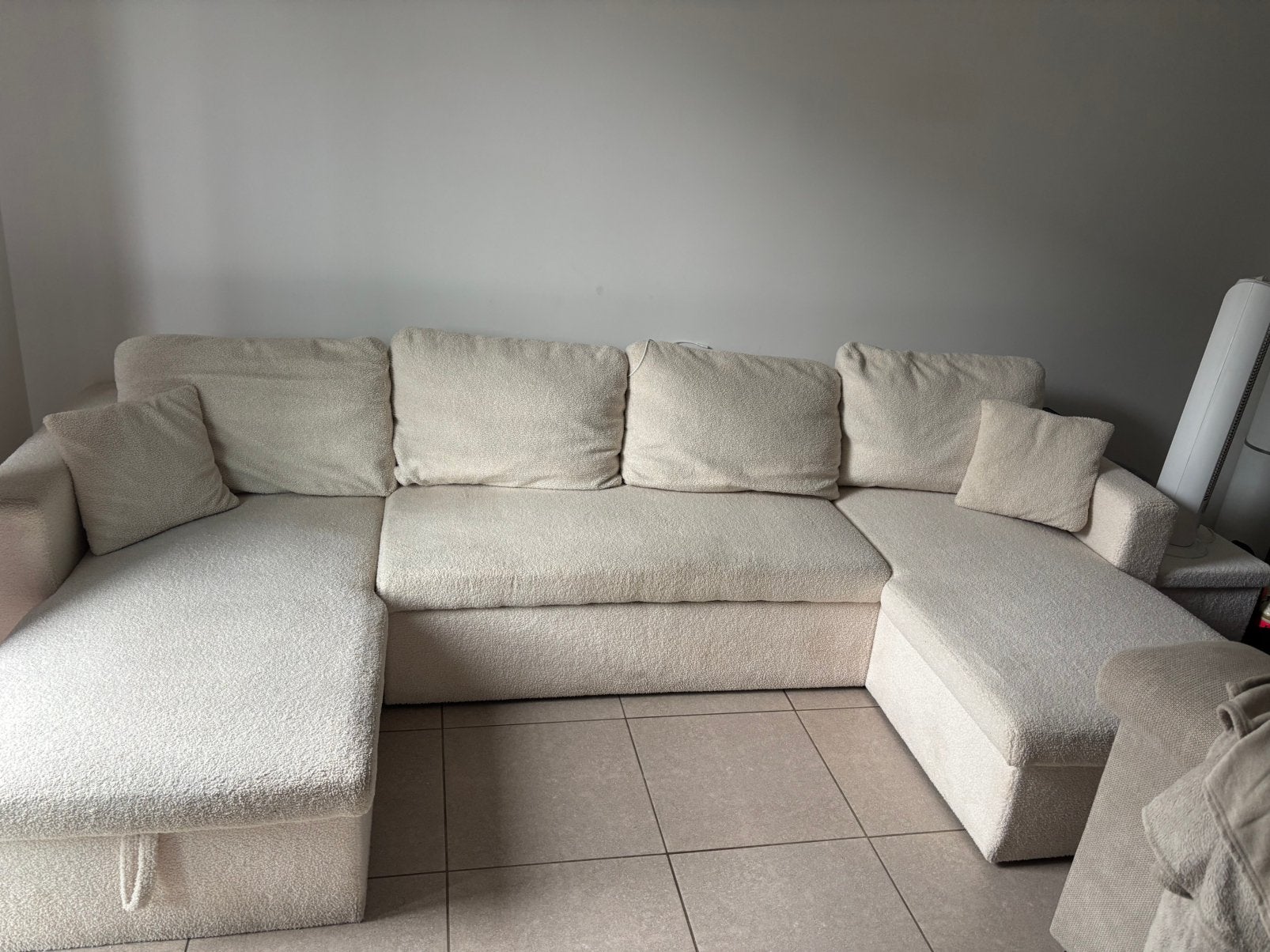 salon en U 285cm x 150cm, Maison & Meubles, Enlèvement, Comme neuf