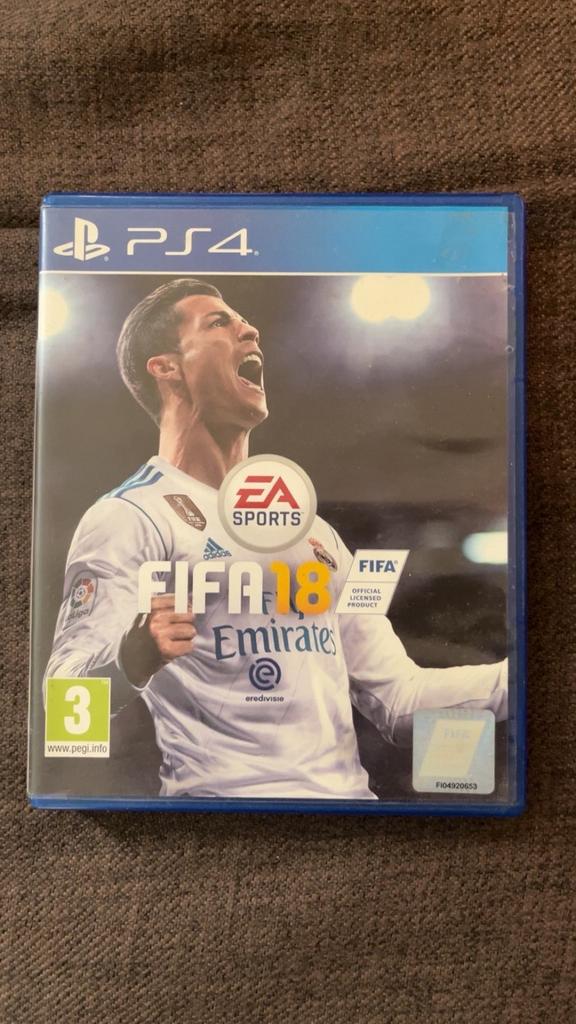 Fifa 18 ps4, Consoles de jeu & Jeux vidéo, Jeux | Sony PlayStation 4, Online, Enlèvement, Utilisé, À partir de 3 ans