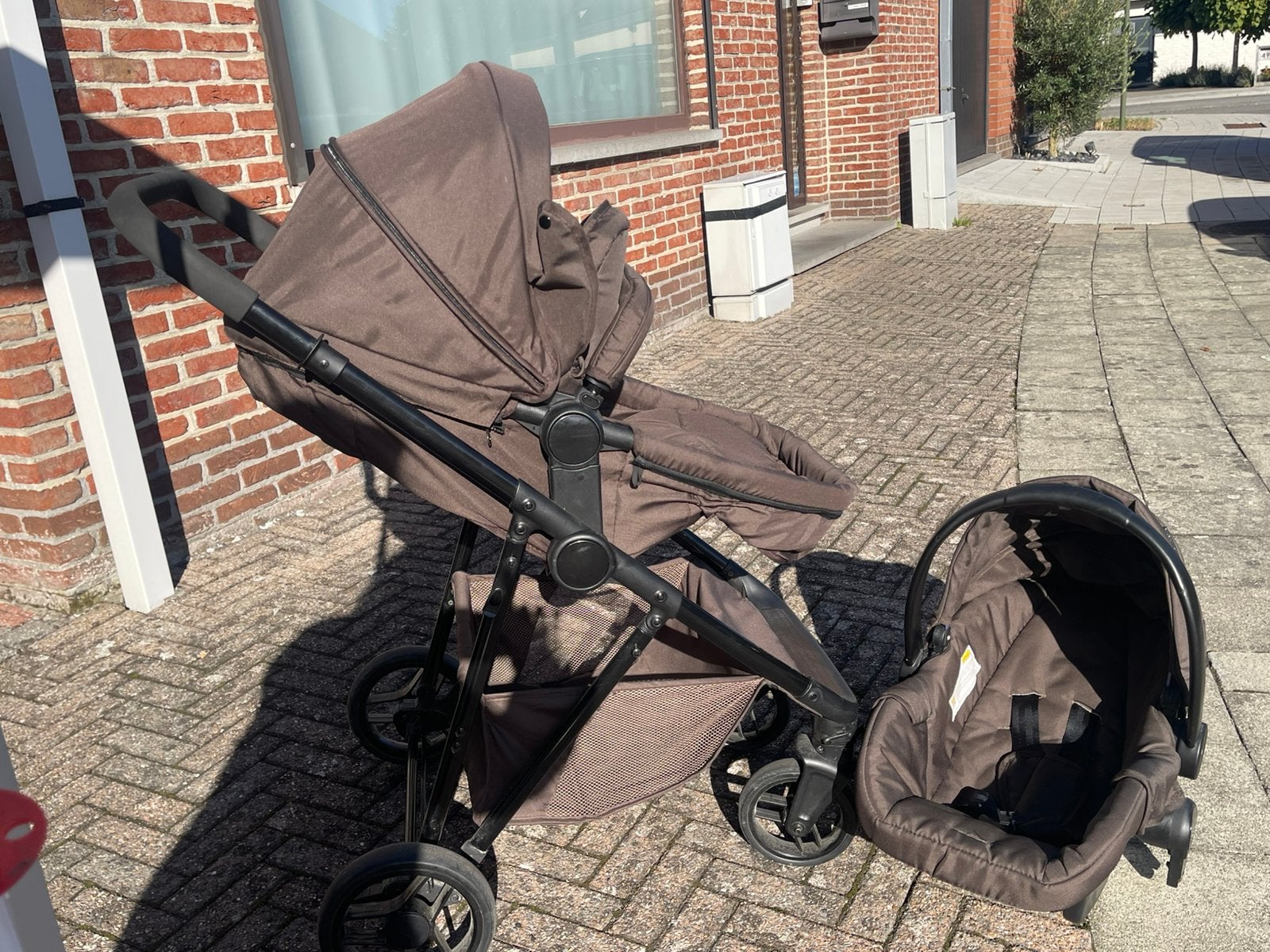 Kinder baby buggy 3 in 1, Ophalen, Zo goed als nieuw