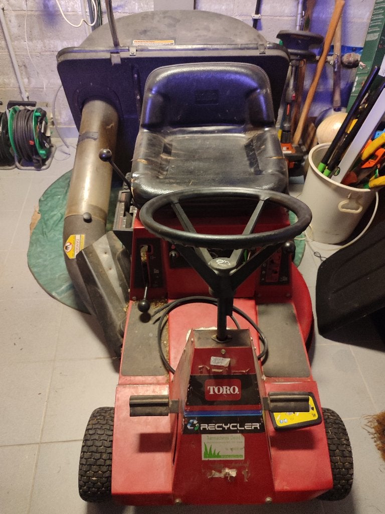 Toro zitmaaier, Jardin & Terrasse, Utilisé, 90 à 120 cm, TORO, Enlèvement
