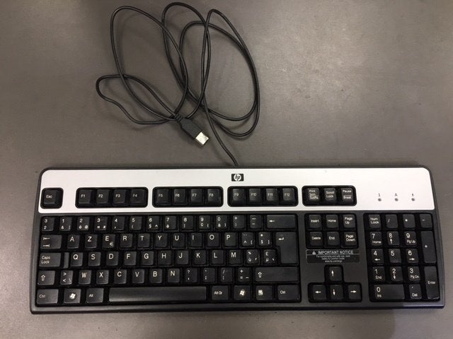Clavier d'ordinateur, Enlèvement, Comme neuf, Filaire