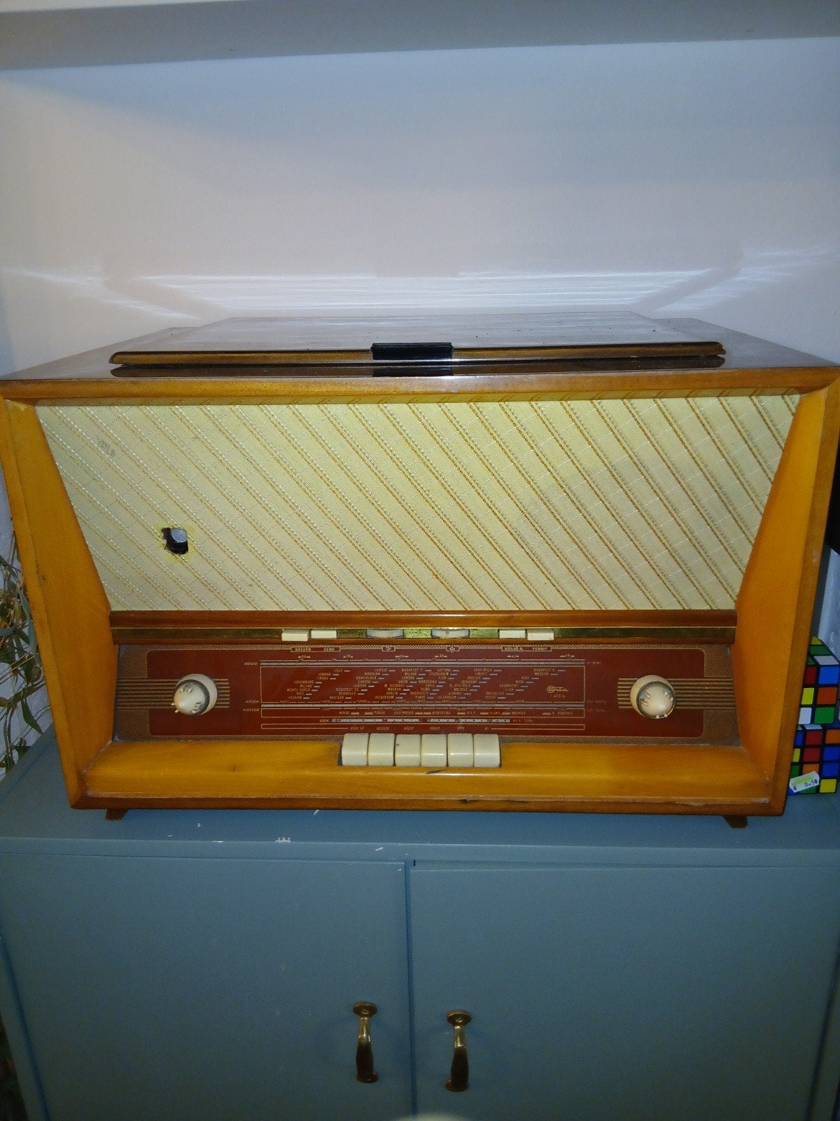 antieke radio, Enlèvement