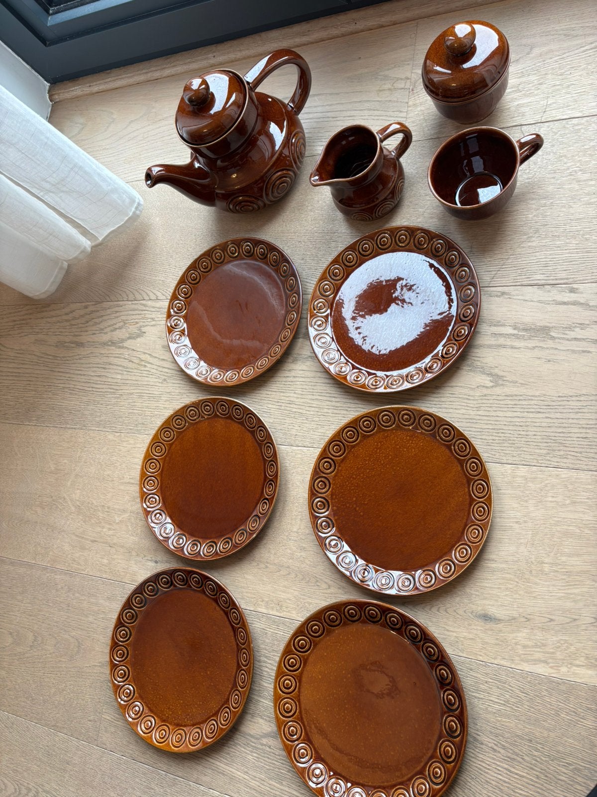 Vintage set, Ophalen