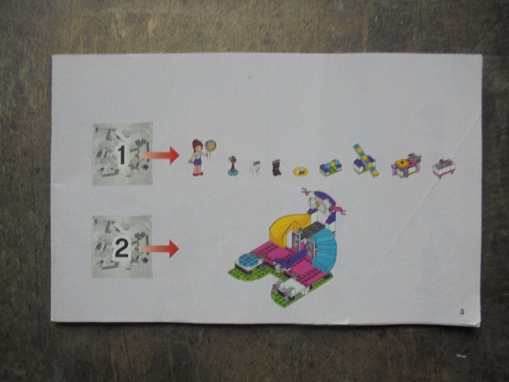 Lego Friends Building Instruction 41300 (zie foto's), Ophalen of Verzenden, Gebruikt, Lego, Friends