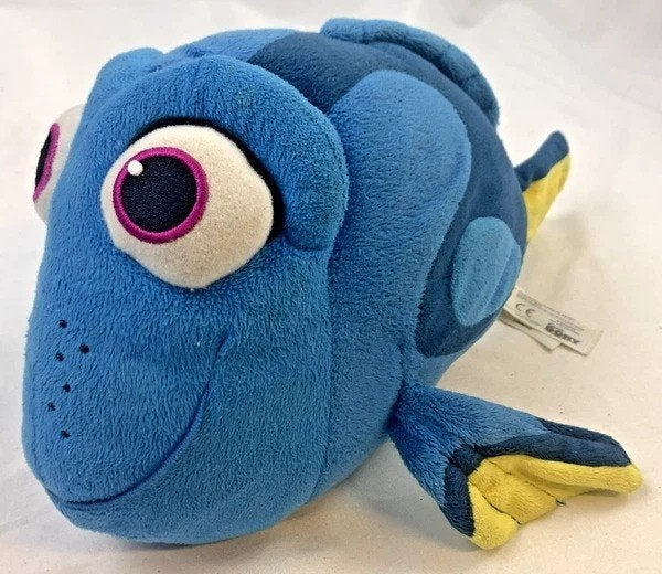 Disney Pixar Finding Dory Bandai pratende knuffel Engels, Verzamelen, Disney, Verzenden, Overige figuren, Zo goed als nieuw, Knuffel