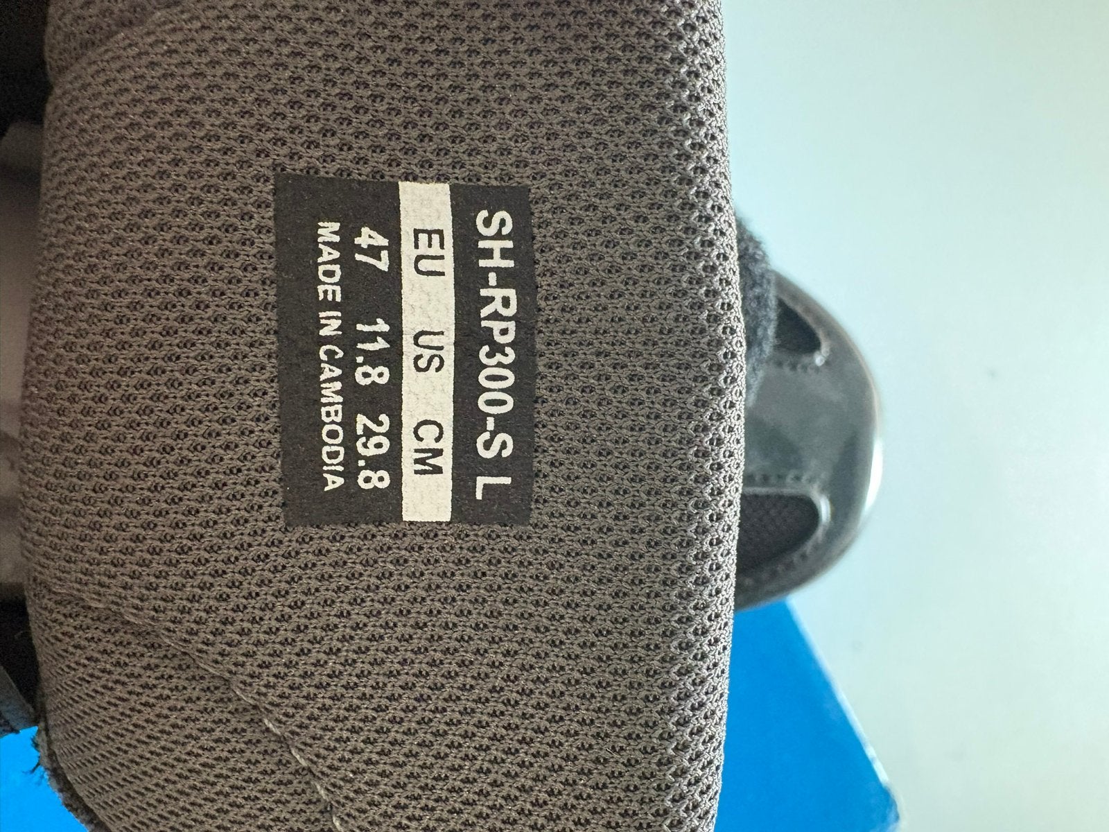 Chaussures de cyclisme Shimano RP3 noires – Taille 47, Enlèvement ou Envoi, Comme neuf