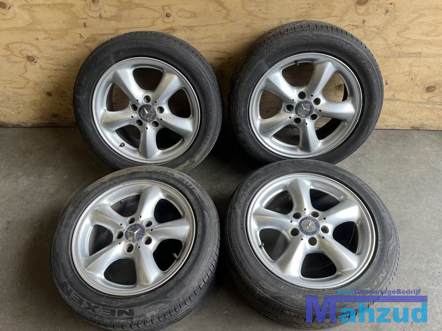 MERCEDES Velgen 5x112 66.6 16 inch breedset, Auto-onderdelen, Gebruikt, Mercedes-Benz AG, Mercedesstrasse 120
70372  Stuttgart, DE