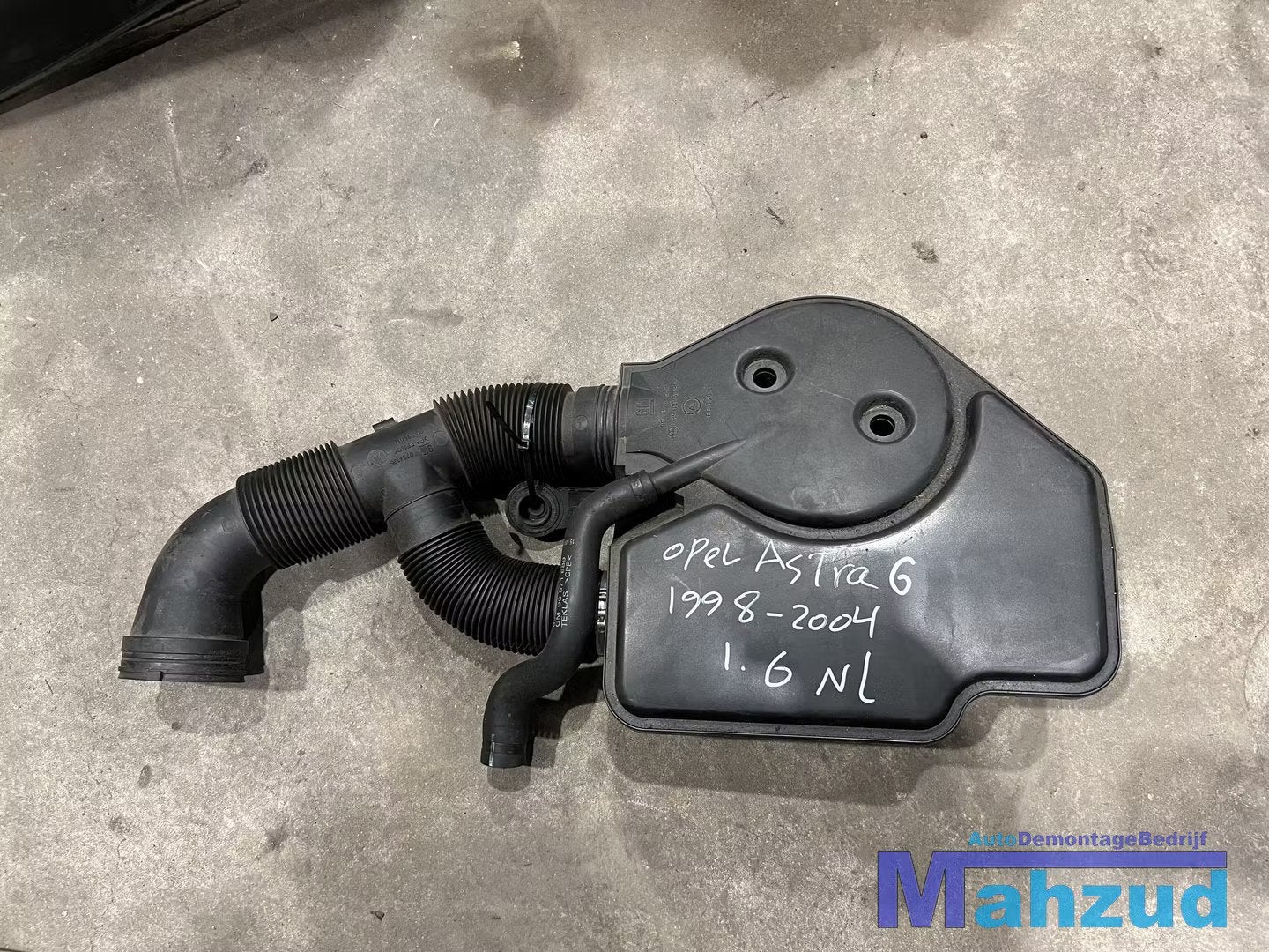 OPEL ASTRA G 1.6 Luchtfilter luchtgeleider 90573598, Gebruikt, Opel Automobile GmbH, Kontakt@opel-infoservice.de, Opel