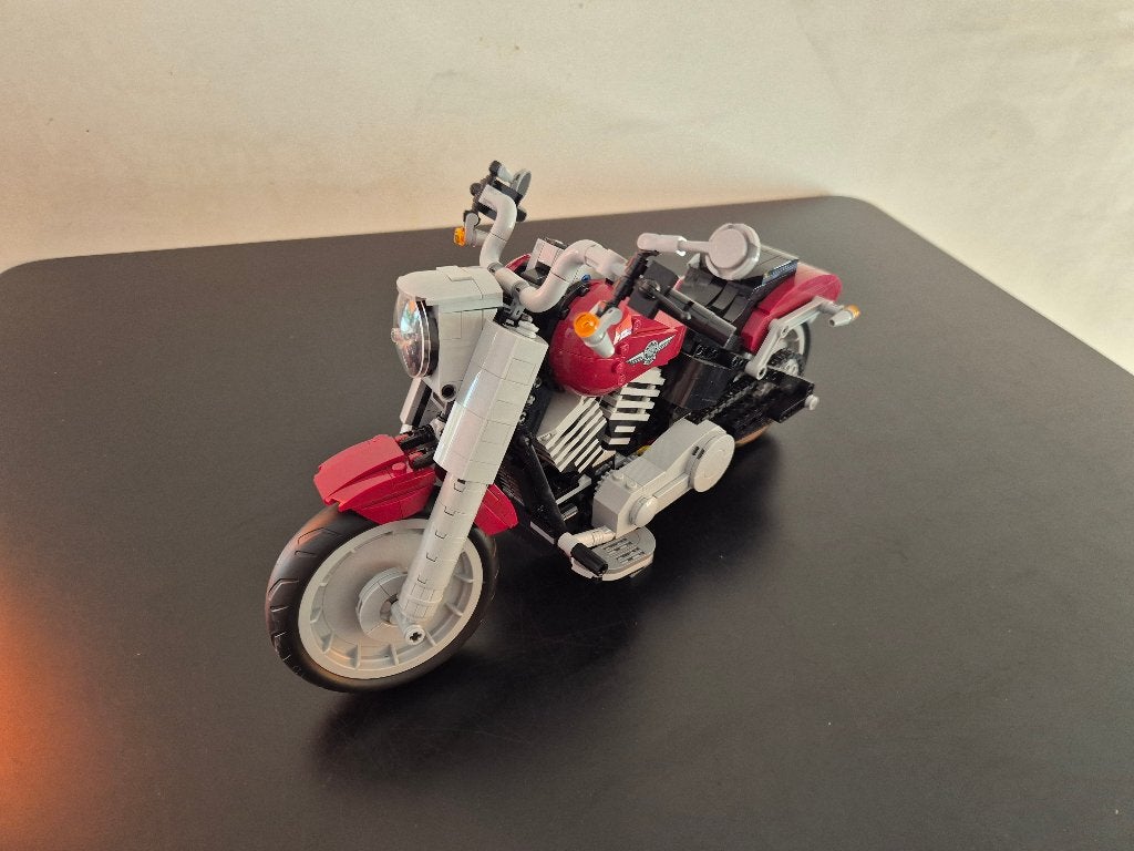Legoset - 10269 - Harley-Davidson Fat Boy, Ophalen, Gebruikt, Lego, Inclusief instructies