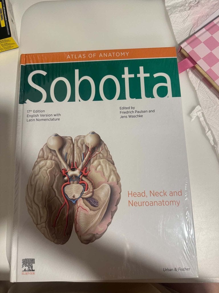 Sobotta Hoofd en Hals, Ophalen of Verzenden, Nieuw, Hoger Onderwijs