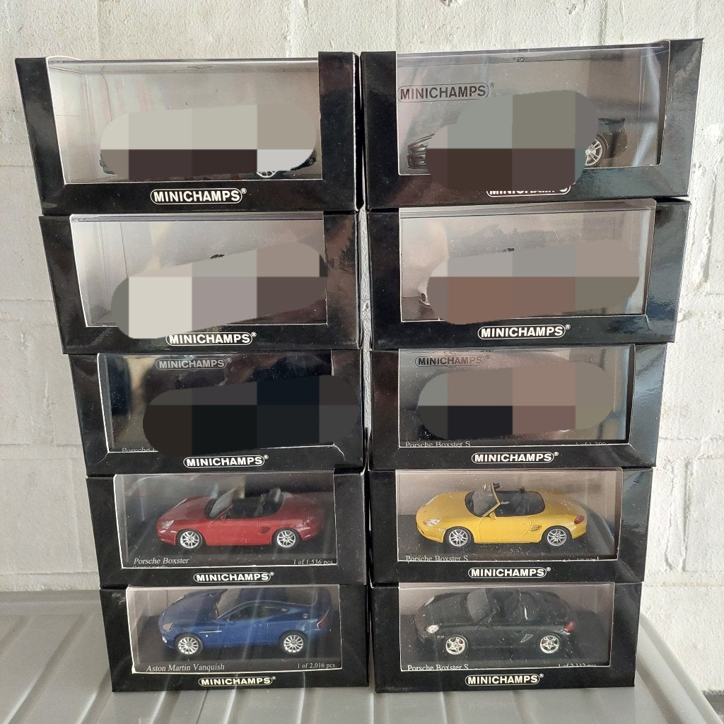 1/43 MINICHAMPS, Ophalen of Verzenden, Zo goed als nieuw, Auto, MiniChamps