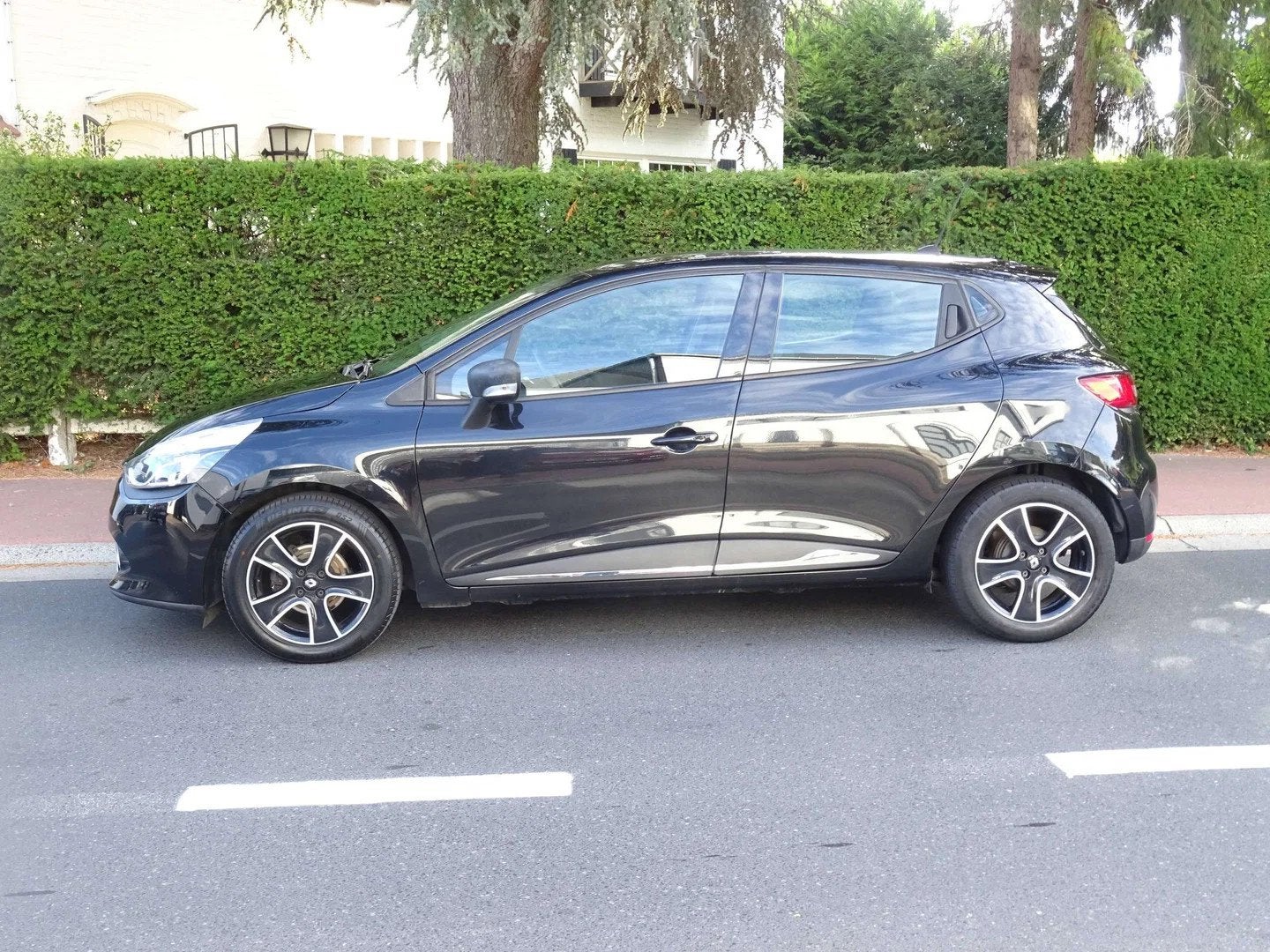 Renault Clio Clio 0.9 TCe Energy Dynamique (bj 2013), Auto's, Stof, Gebruikt, Zwart, Start-stop-systeem