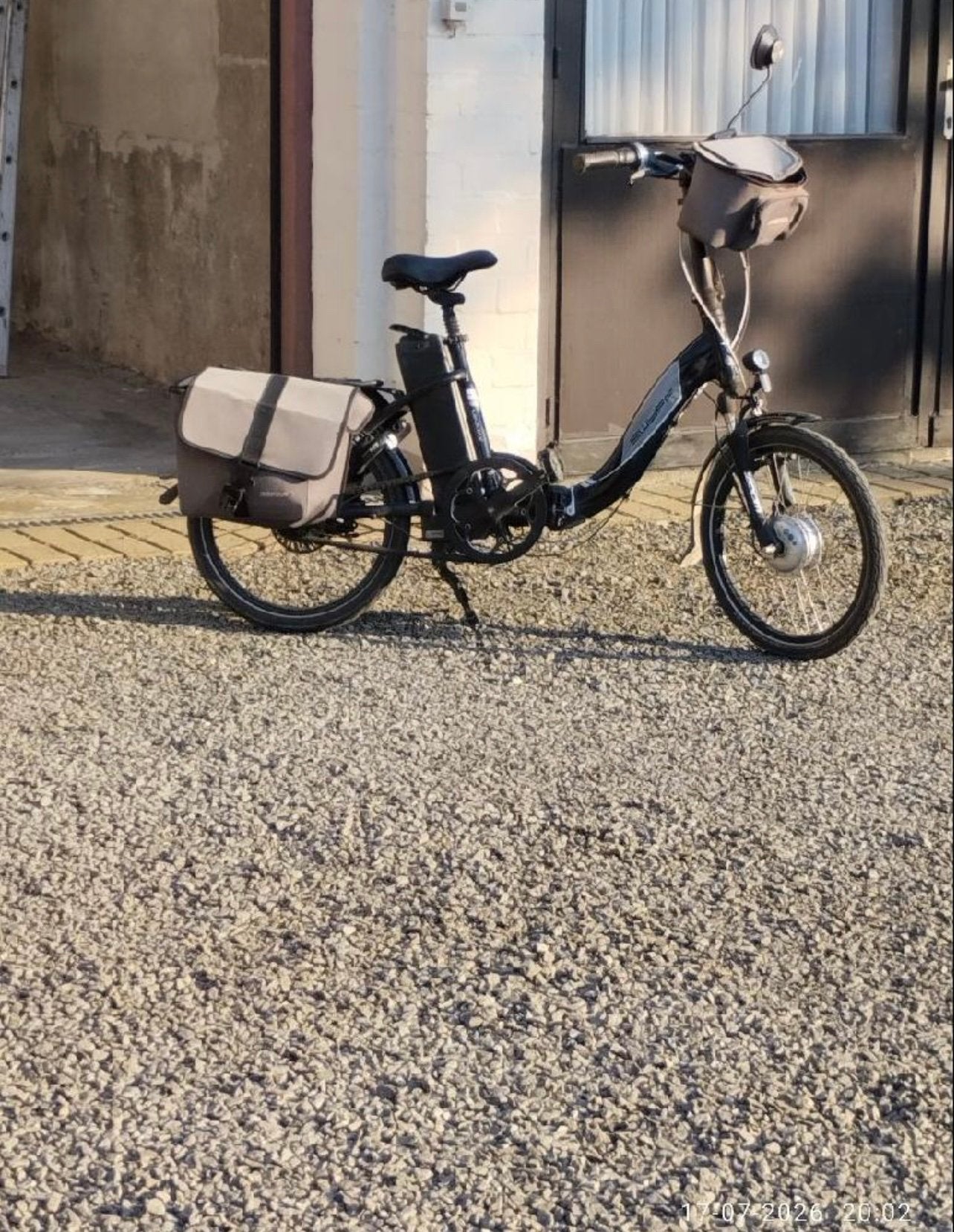 Elektrische mini plooifiets, Fietsen en Brommers, Elektrische fietsen, 51 tot 55 cm, Ophalen, Gebruikt, 50 km per accu of meer