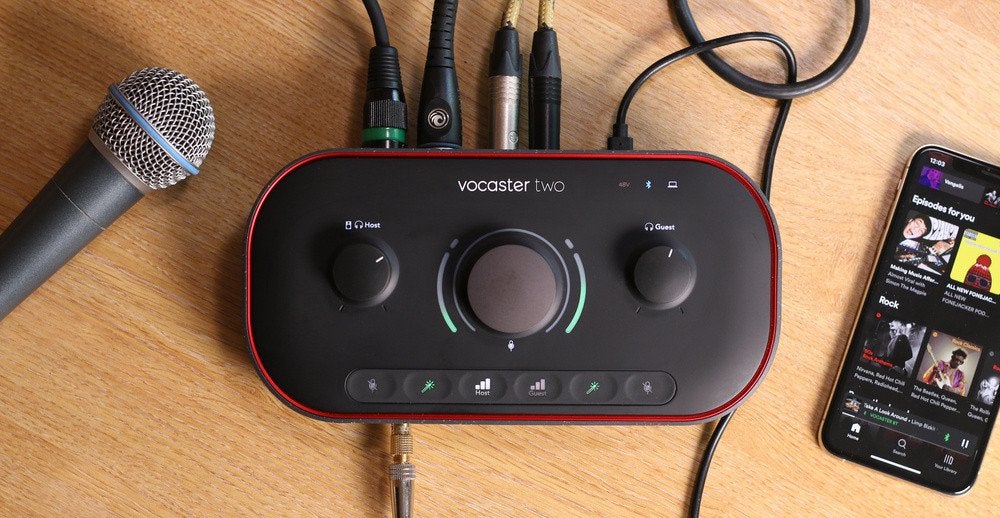 Focusrite Vocaster Two, Audio, Tv en Foto, Professionele apparaten, Ophalen, Nieuw, Audio