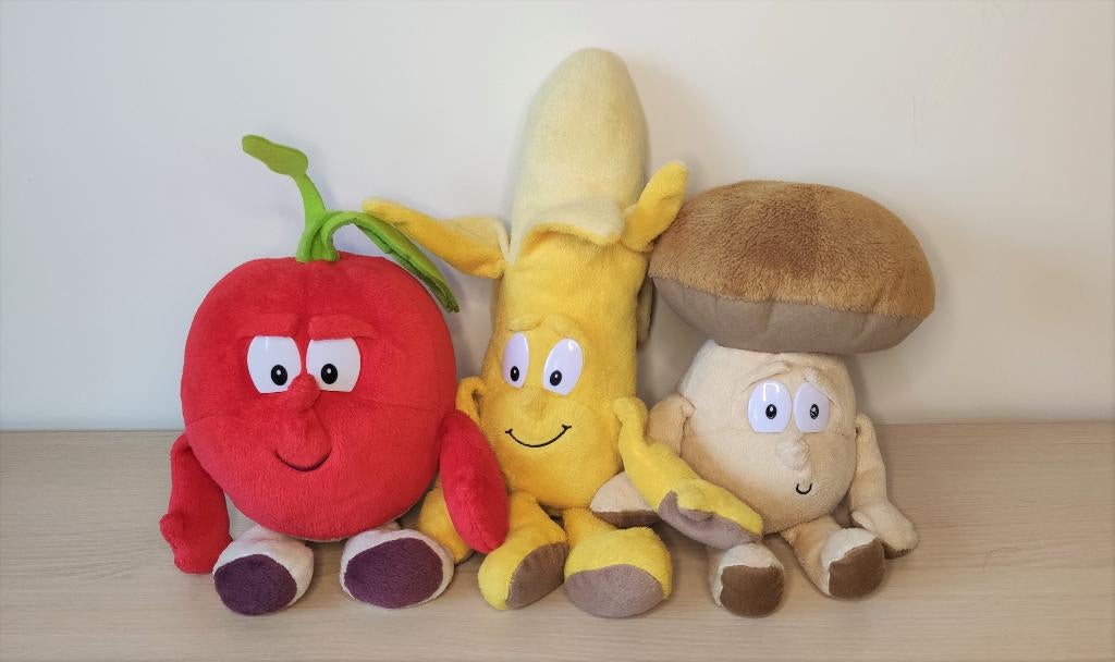 Vitaminis knuffels, Ophalen of Verzenden, Zo goed als nieuw, Meerkleurig