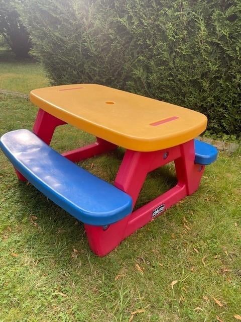 CHICCO kindertafel tuintafel voor kinderen, Tuin en Terras, Tuintafels, Ophalen, Gebruikt, Rechthoekig, Plastic