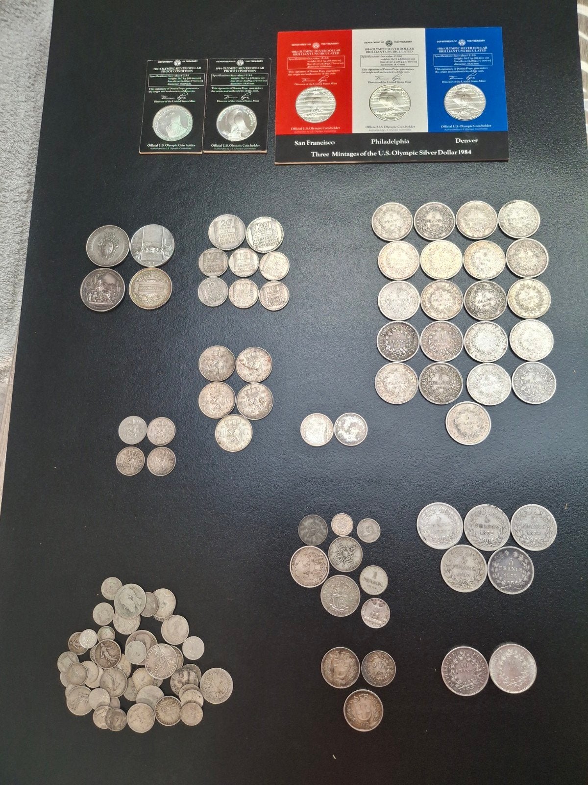 Lot zilveren munten, Postzegels en Munten, Ophalen of Verzenden, Zilver