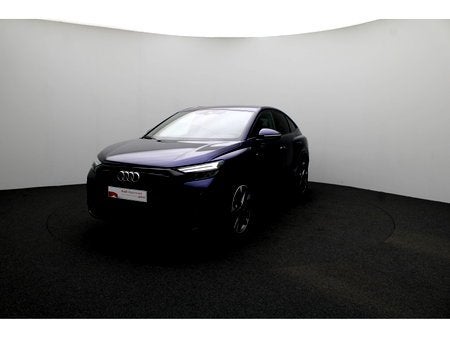 Audi Q4 Sportback e-tron Audi Q4 Sportback S line 45 e-tron, Auto's, Audi, Automaat, Blauw, Elektrisch, Parkeersensor