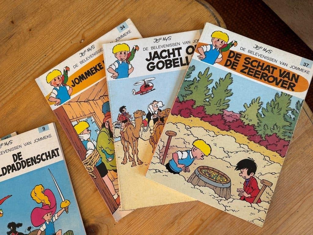106 bd de Jommeke — grande collection d'albums anciens, Livres, Plusieurs BD, Enlèvement ou Envoi, Jef Nys., Utilisé