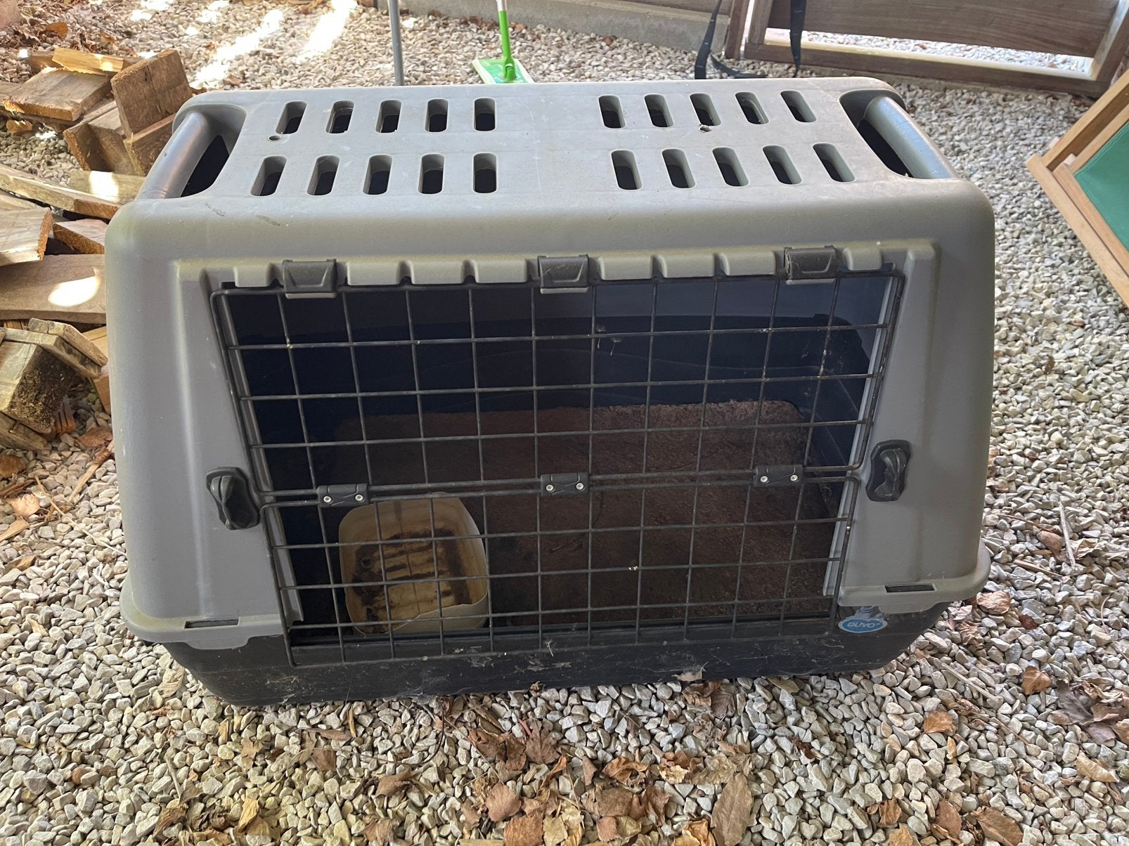 Cage de transport pour chien (taille moyenne), Enlèvement