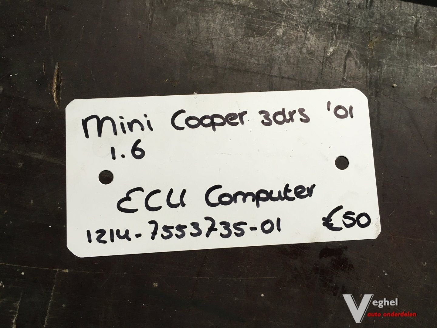 Mini Cooper Cabrio 1.6 2005   ECU 1214-7553735-01, -, Utilisé, -, -