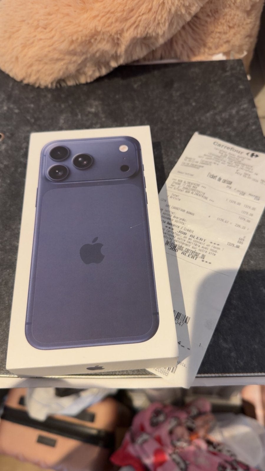 Iphone 17 pro max 256 gb sous scellé, Télécoms, Autres modèles, Comme neuf, Enlèvement, Sans abonnement