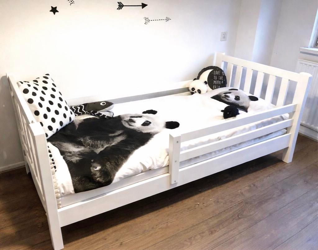 Bed 90x120 incl. Matras, Ophalen, Zo goed als nieuw, Matras