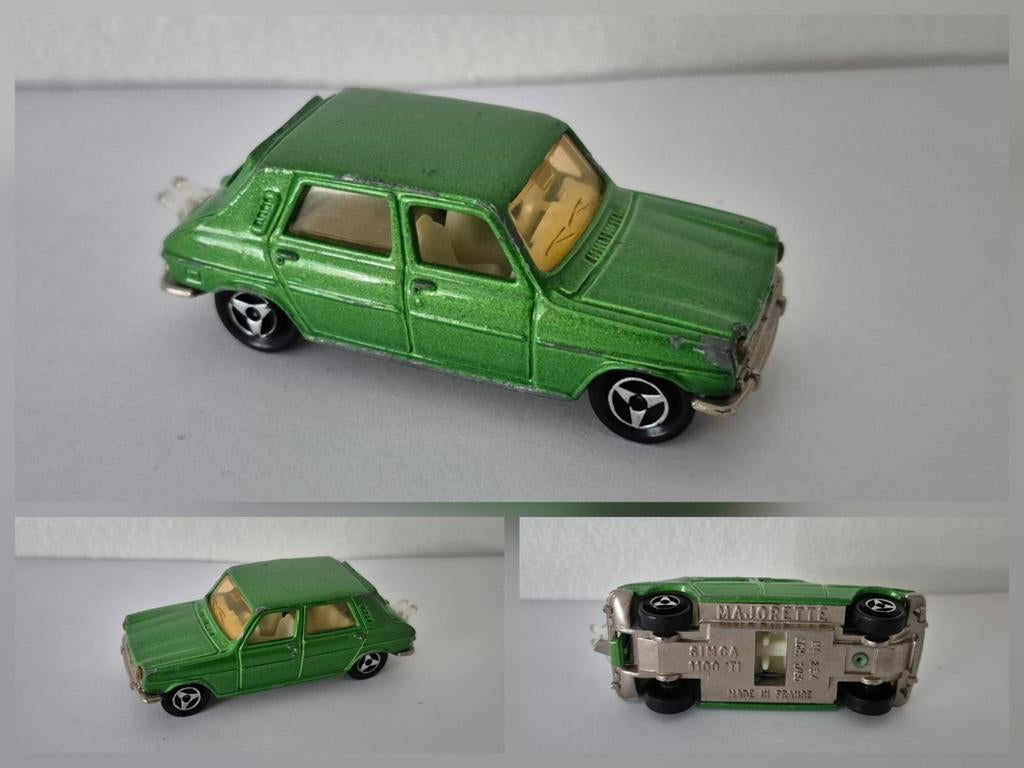 Majorette simca 1100 (groen), Ophalen of Verzenden, Gebruikt, Auto