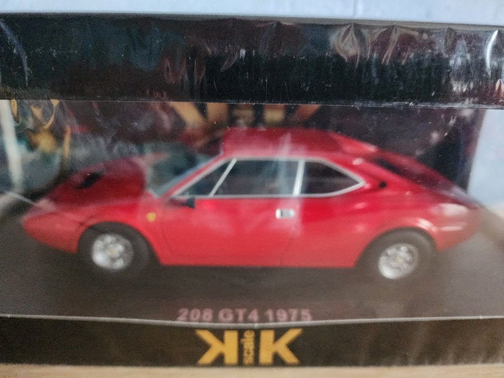 Ferrari 208 GT4 uit 1975 1/18, Ophalen, Nieuw, Auto, Overige merken