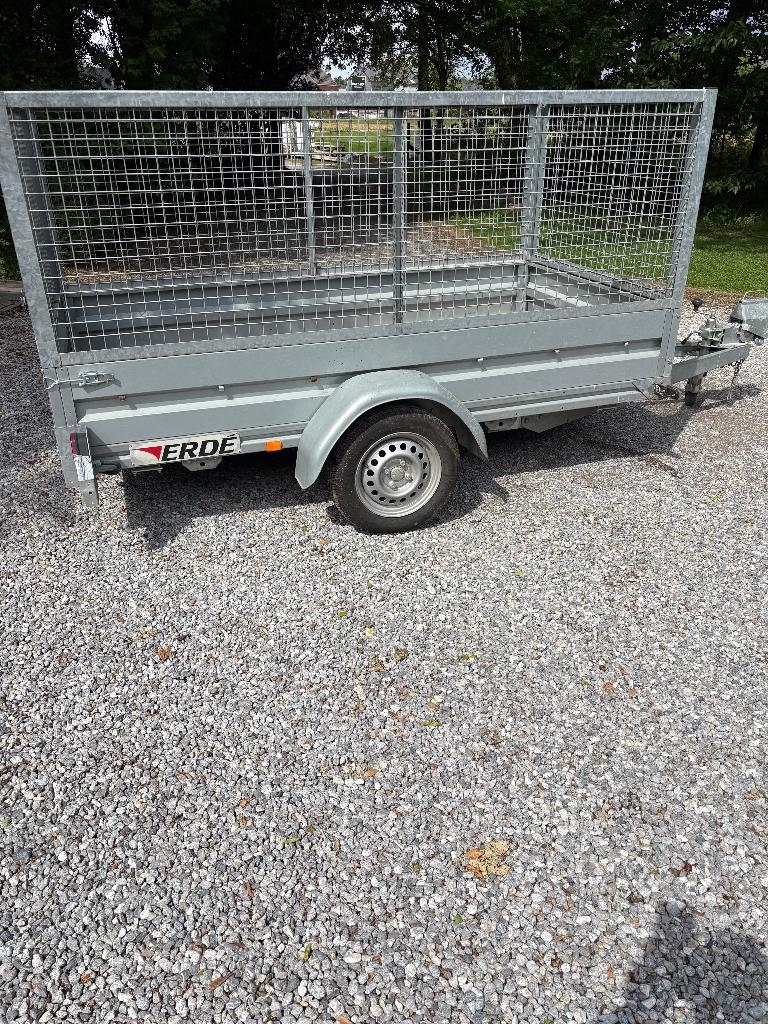 Remorque de marque ERDE PLM130 750 kg en parfait état, Autos : Divers, Enlèvement, Comme neuf