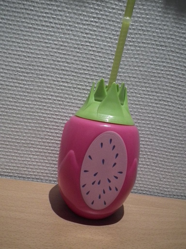 Glas met rietje, plastic (nieuw), Sport en Fitness, Verzenden, Nieuw
