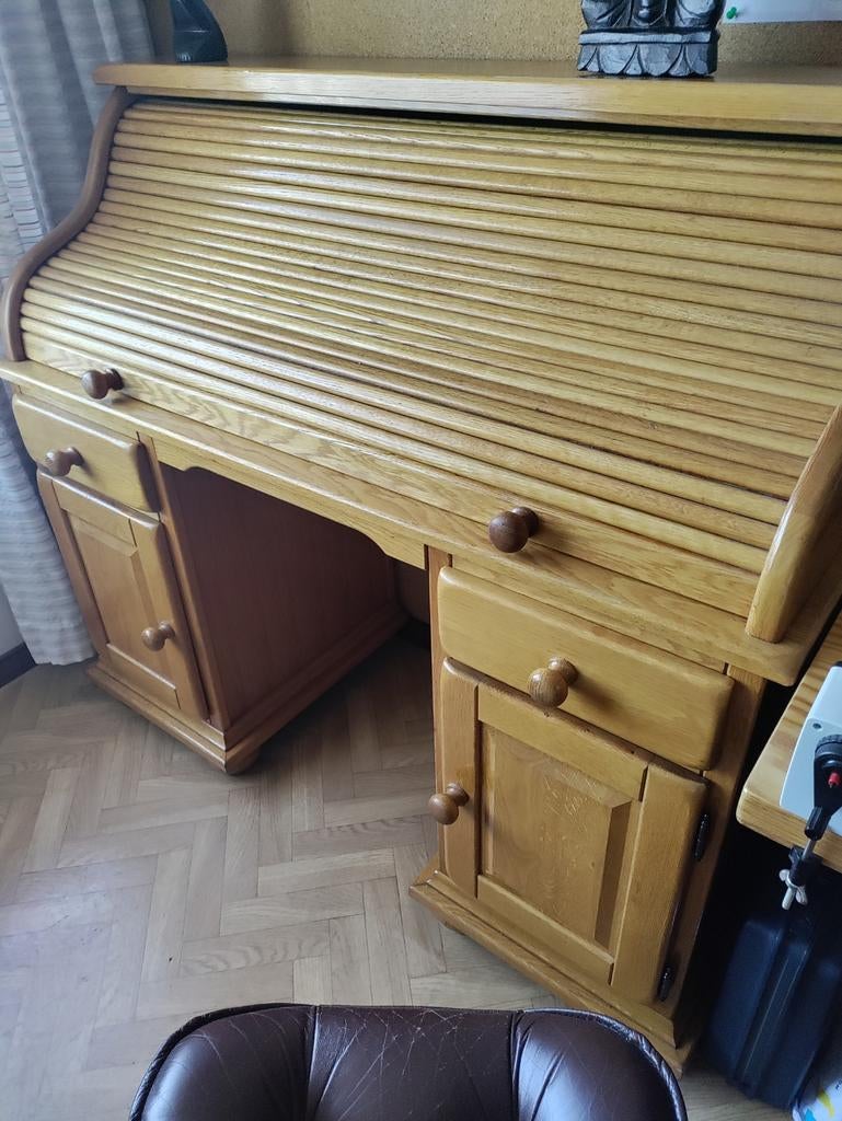 Massief eiken Secretaire, Huis en Inrichting, Ophalen