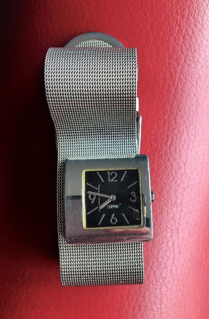 Esprit horloge band 3 cm breed, Handtassen en Accessoires, Ophalen of Verzenden, Zo goed als nieuw, Esprit