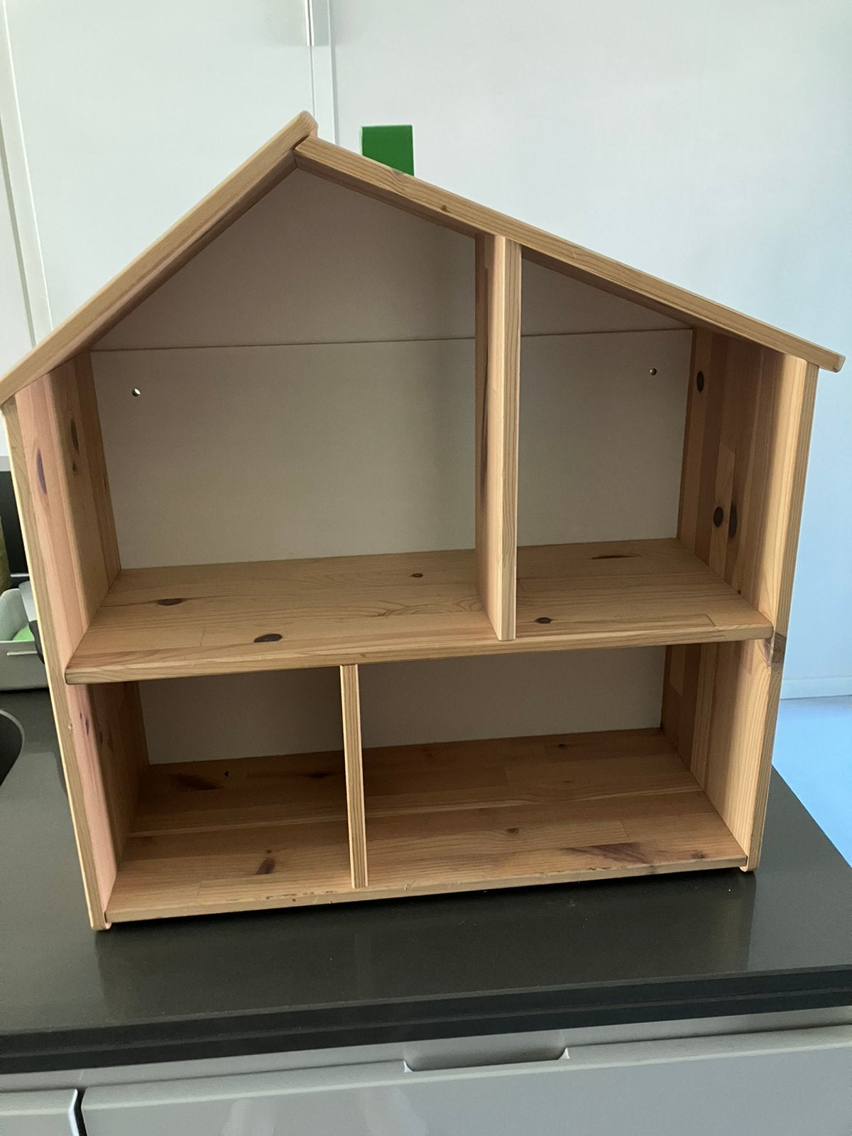 Houten huis, Ophalen, Gebruikt