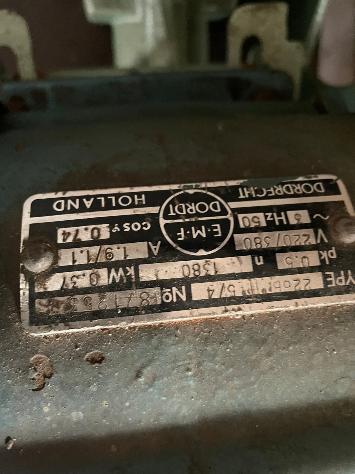 Storkpomp, Doe-het-zelf en Bouw, Ophalen, Gebruikt, Elektromotor