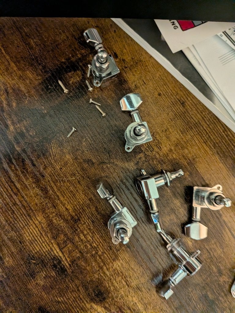 Fender american Standard tuners, Ophalen, Fender