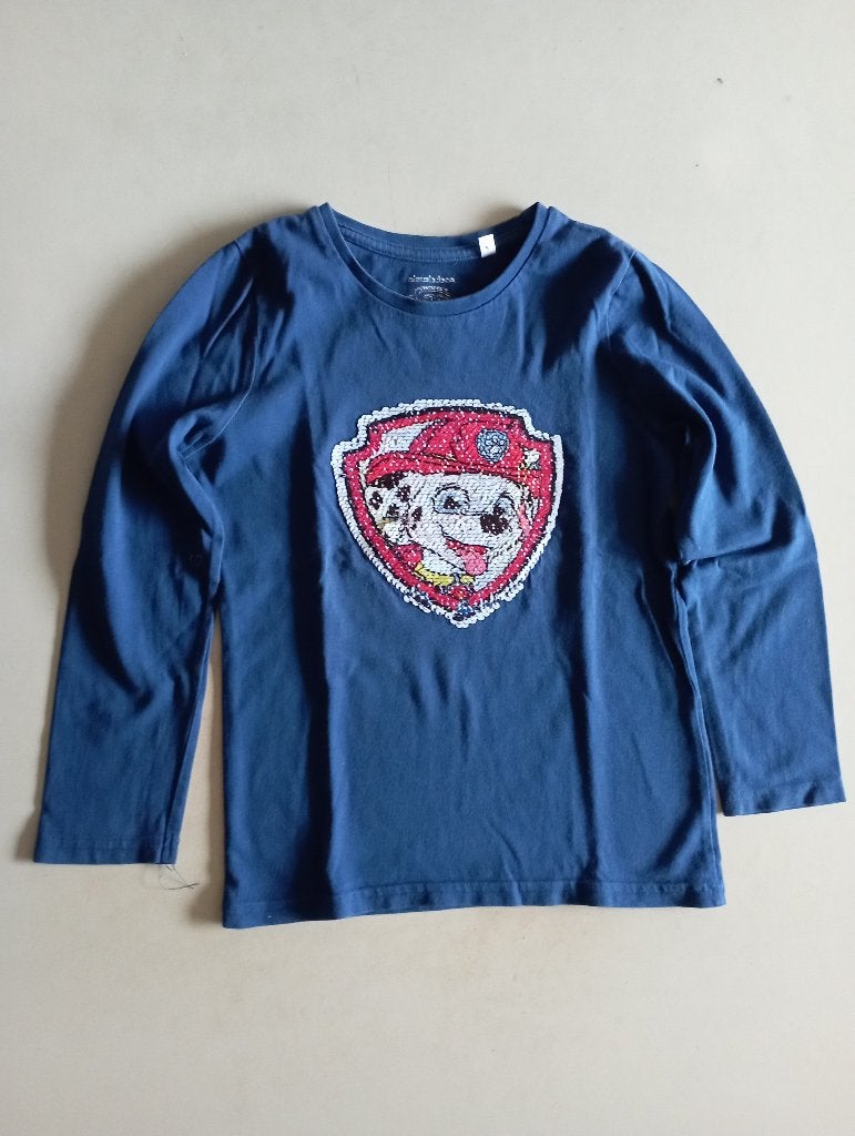 1 t-shirt PAW PATROL taille 122 et 2 t-shirts taille 128, Enfants & Bébés, Enlèvement ou Envoi, Comme neuf, Chemise ou À manches longues