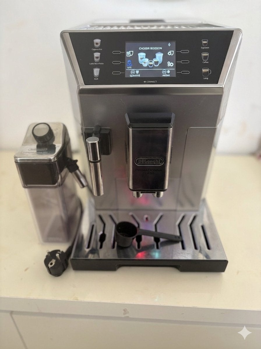 DeLonghi PrimaDonna-klasse (ecam 550,85 ms), Elektronische apparatuur, Ophalen, Afneembaar waterreservoir, Espresso apparaat, Koffiebonen